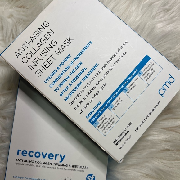 5/$25 PMD Recovery Anti-Aging Collagen Infusing Sheet Mask - Picture 4 of 4